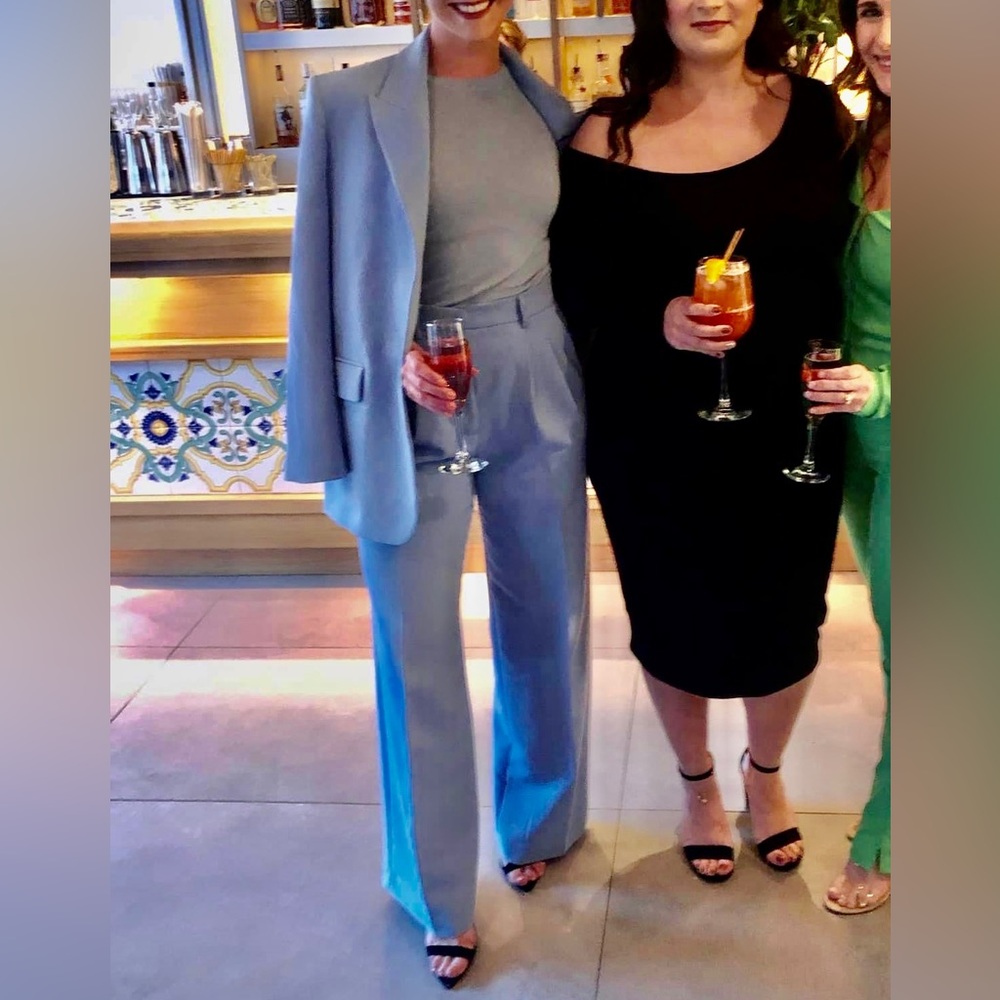 Zara Light Blue Pantsuit